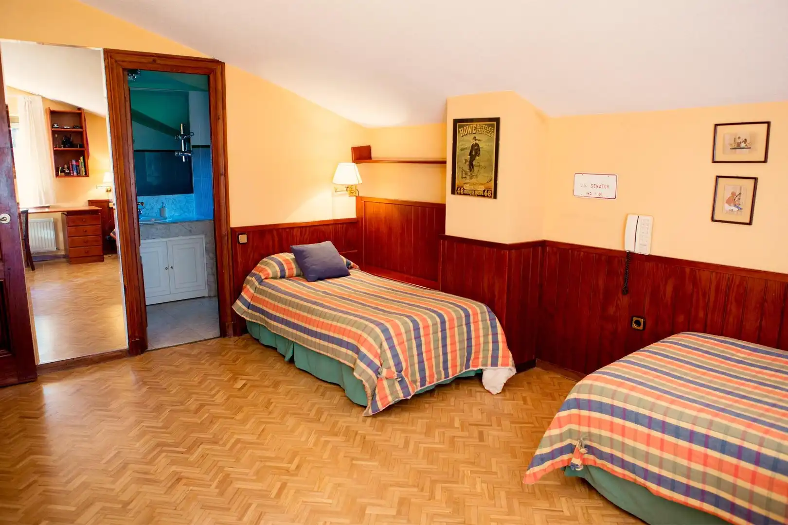 Bedroom of Houses for sale in Salamanca  with Heating and Terrace