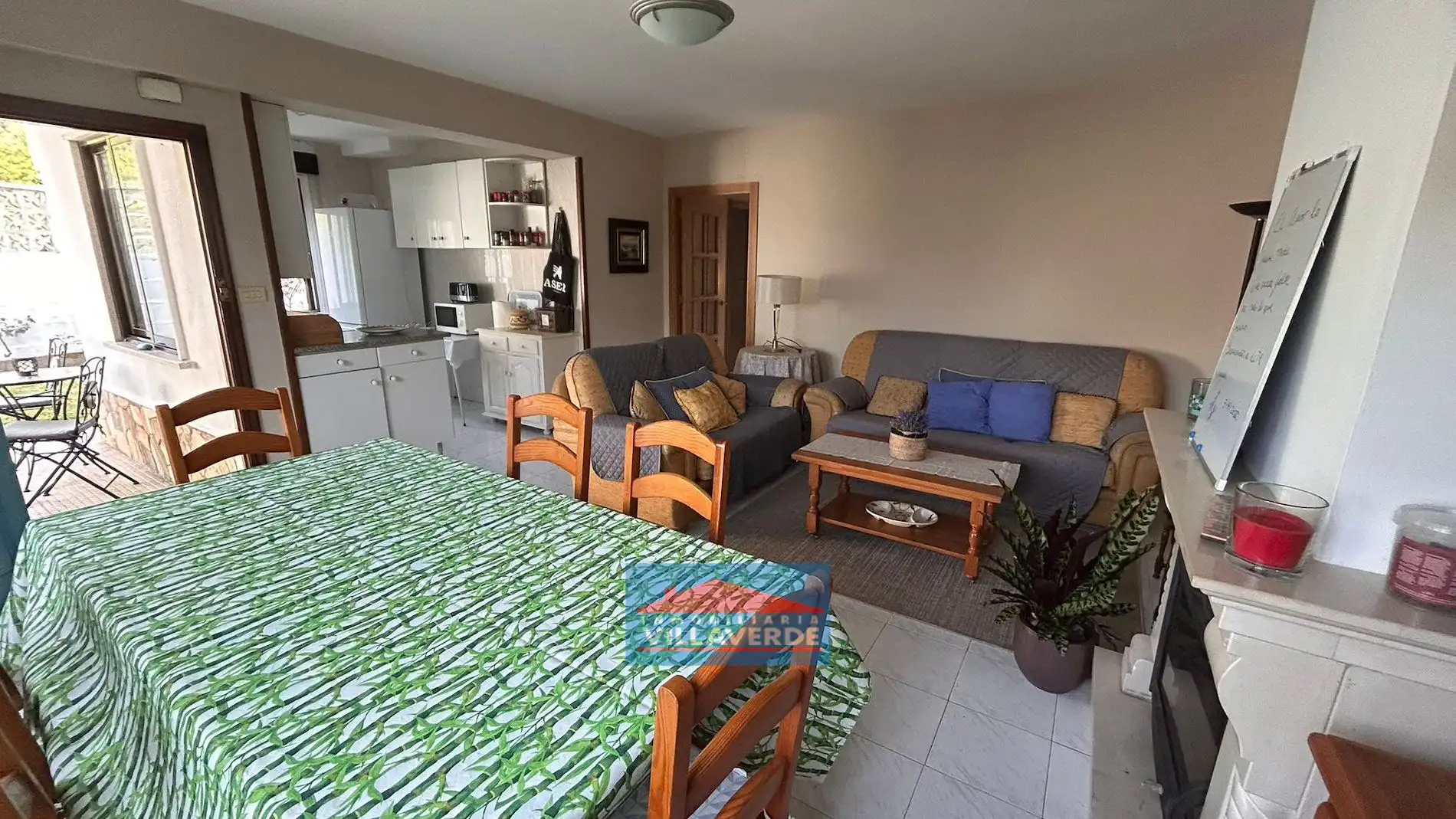 Wohnzimmer von Haus oder Chalet zur Miete in Cangas  mit Möbliert