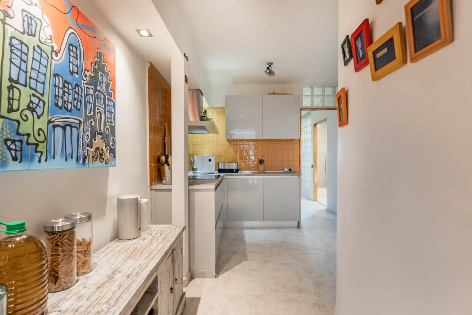 Cocina de Dúplex en venta en Mollet del Vallès con Aire acondicionado y Calefacción