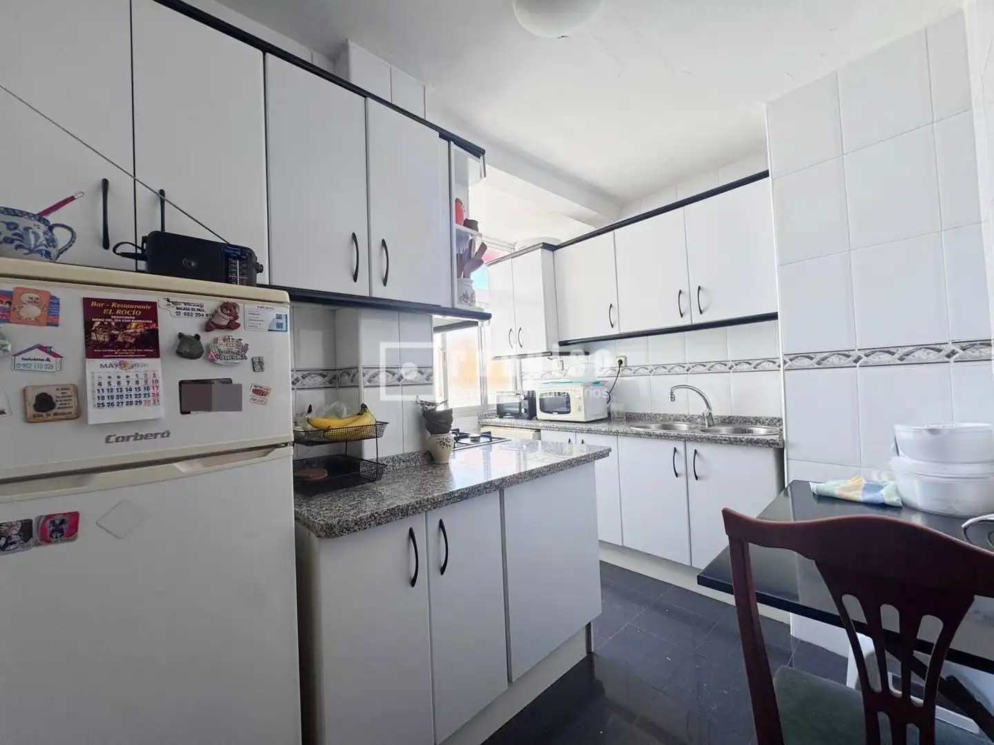 Cocina de Piso en venta en Málaga con Terraza