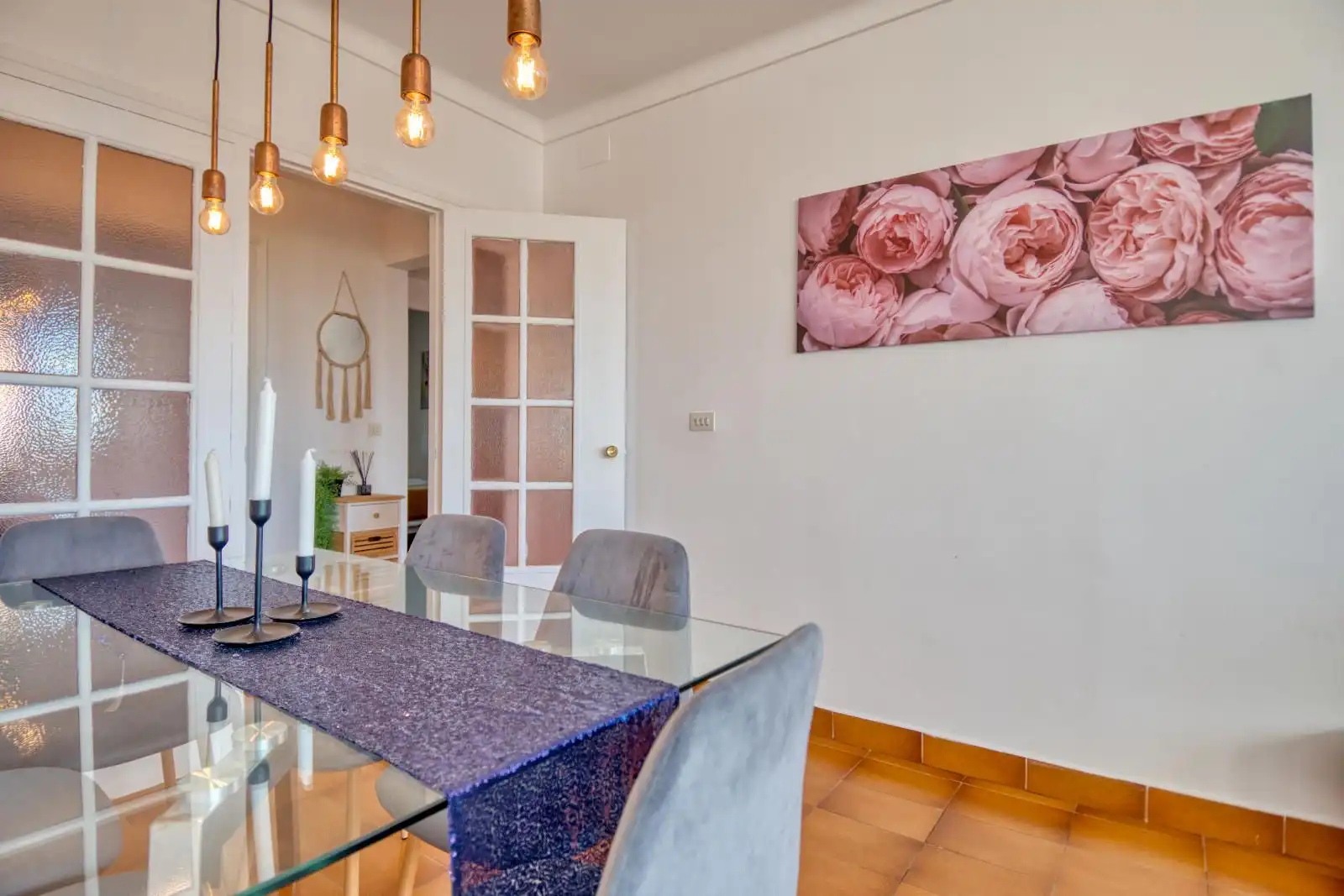 Esszimmer von Dachboden zum Verkauf in Begur
