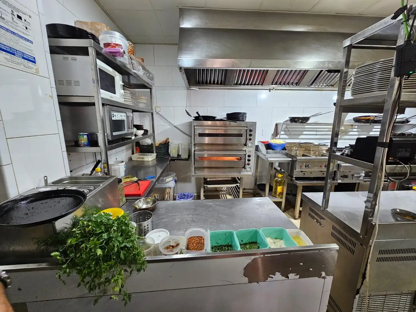 Cocina de Local en traspaso en Los Alcázares con Aire acondicionado, Terraza y Amueblado