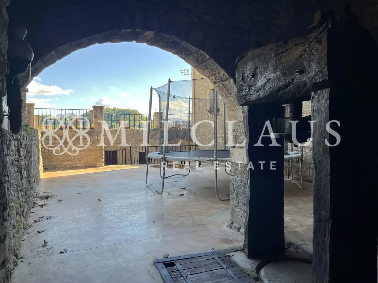 Terrassa de Finca rústica en venda en Talamanca amb Aire condicionat, Calefacció i Jardí privat