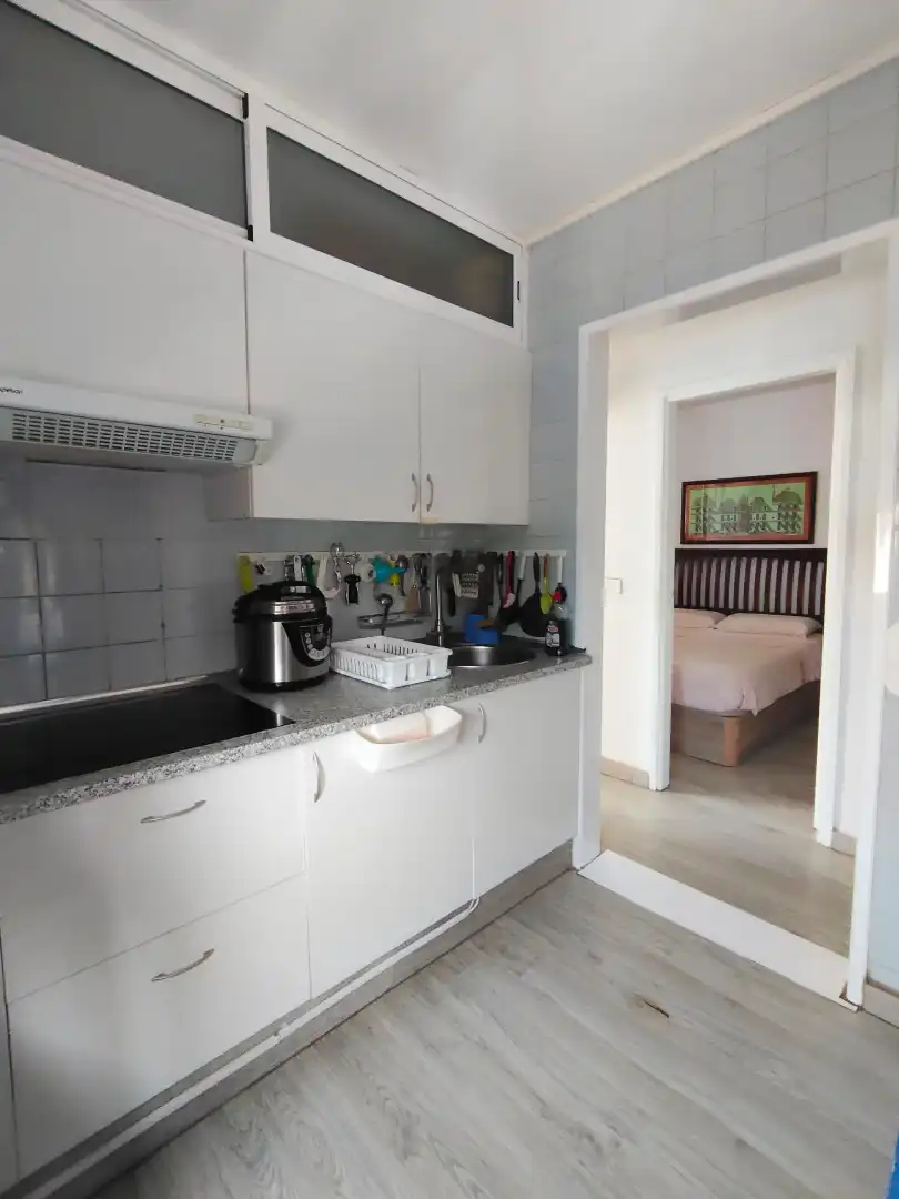 Cuina de Apartament en venda en Arona amb Moblat, Rentadora i Balcó