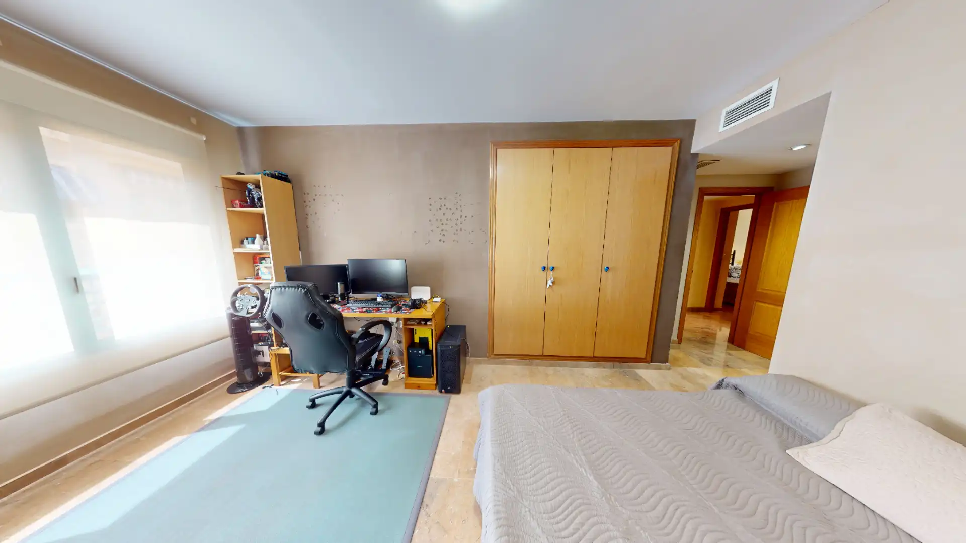Bedroom of Flat for sale in El Campello  with Air Conditioner, Storage room and Furnished