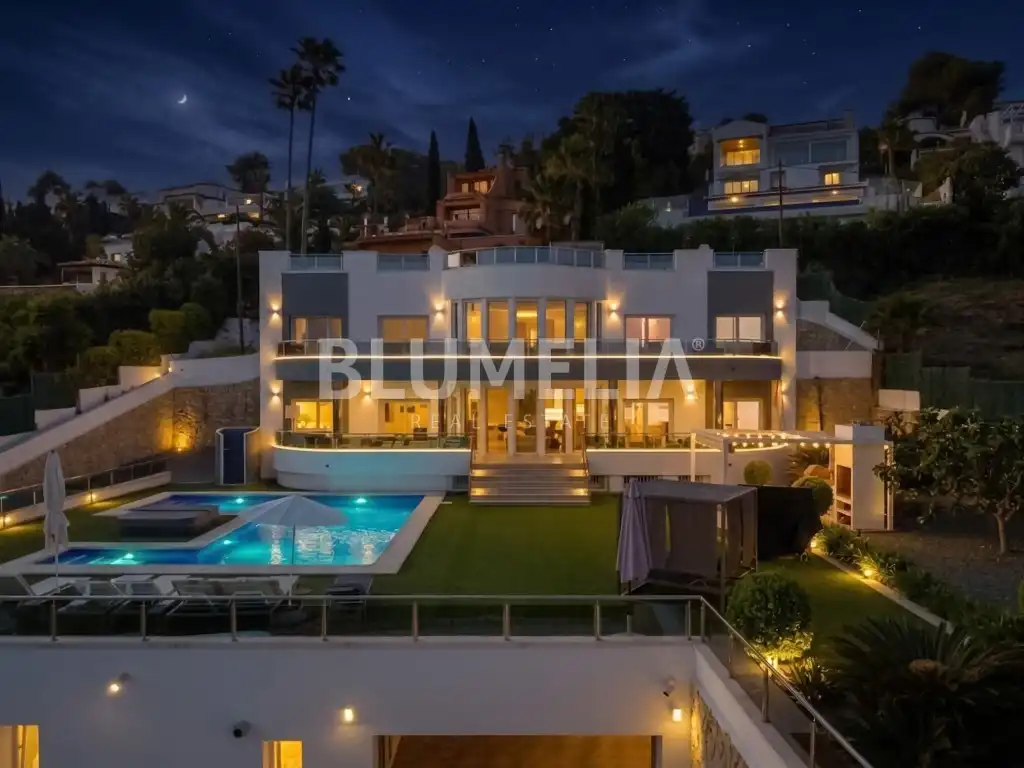 Vista exterior de Casa o xalet en venda en Jávea / Xàbia amb Aire condicionat, Calefacció i Jardí privat