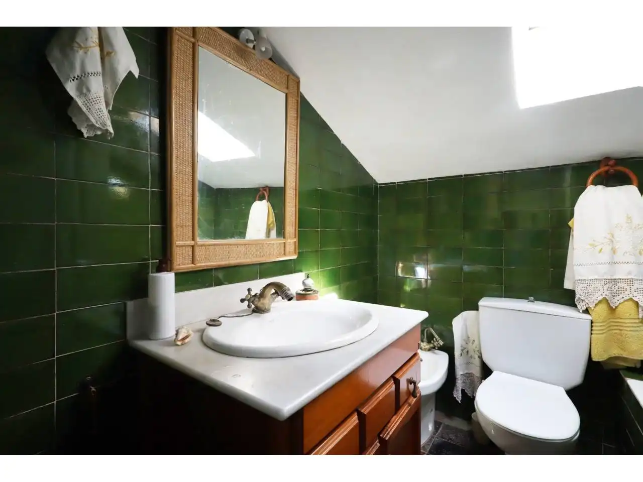 Bathroom of Detached homes for sale in Lloret de Mar  with Air Conditioner, Heating and Private garden