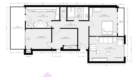 Foto 3 de Piso en venta en Ernesto Anastasio, 5, El Grau, Valencia Capital