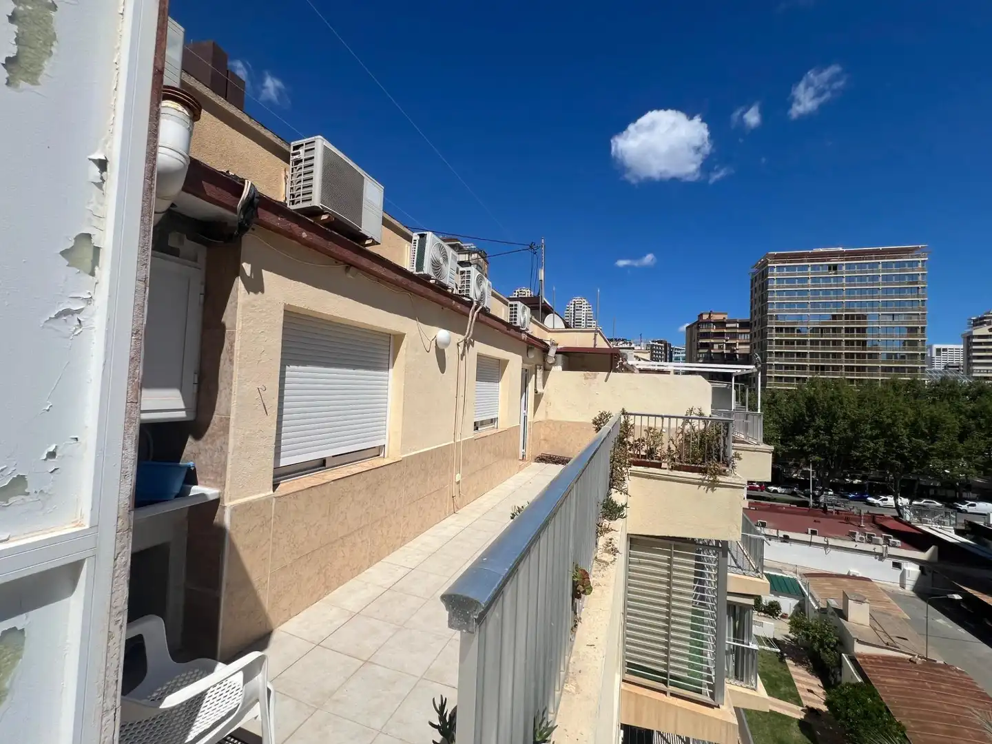 Vista exterior de Piso en venta en Benidorm con Aire acondicionado, Terraza y Amueblado