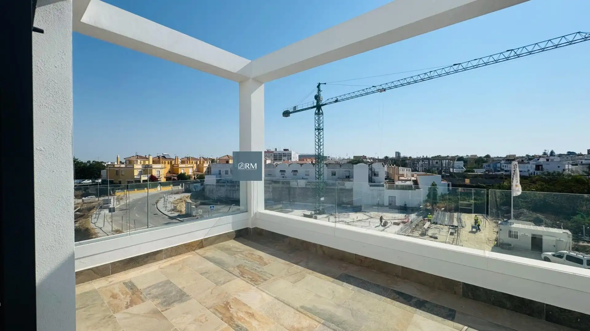 Terrassa de Pis de lloguer en Sanlúcar de Barrameda amb Aire condicionat, Terrassa i Moblat