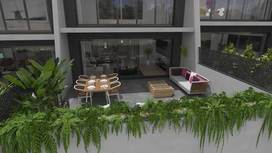 Terrasse von Wohnung zum Verkauf in Donostia - San Sebastián  mit Klimaanlage, Heizung und Privatgarten