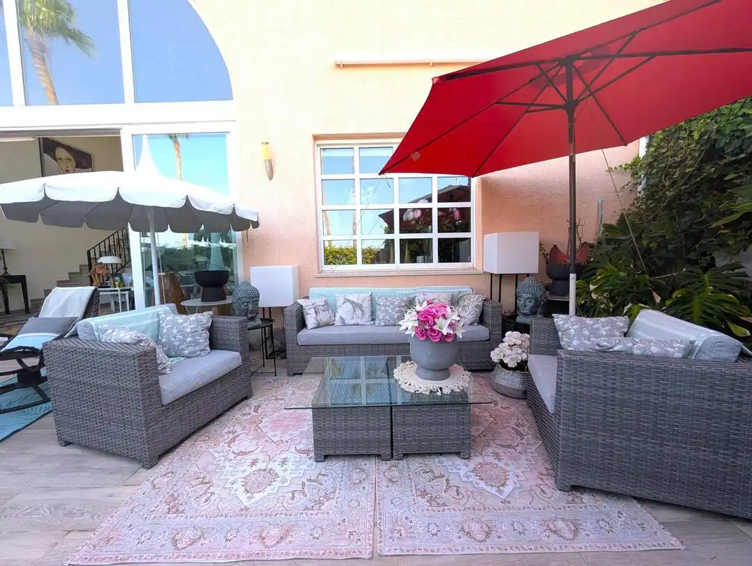 Terrace of Detached homes for sale in La Alcaidesa  with Air Conditioner, Heating and Private garden