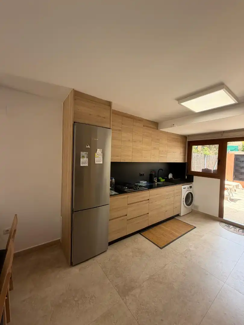 Cuina de Casa o xalet de lloguer en Calpe / Calp amb Aire condicionat, Jardí privat i Terrassa