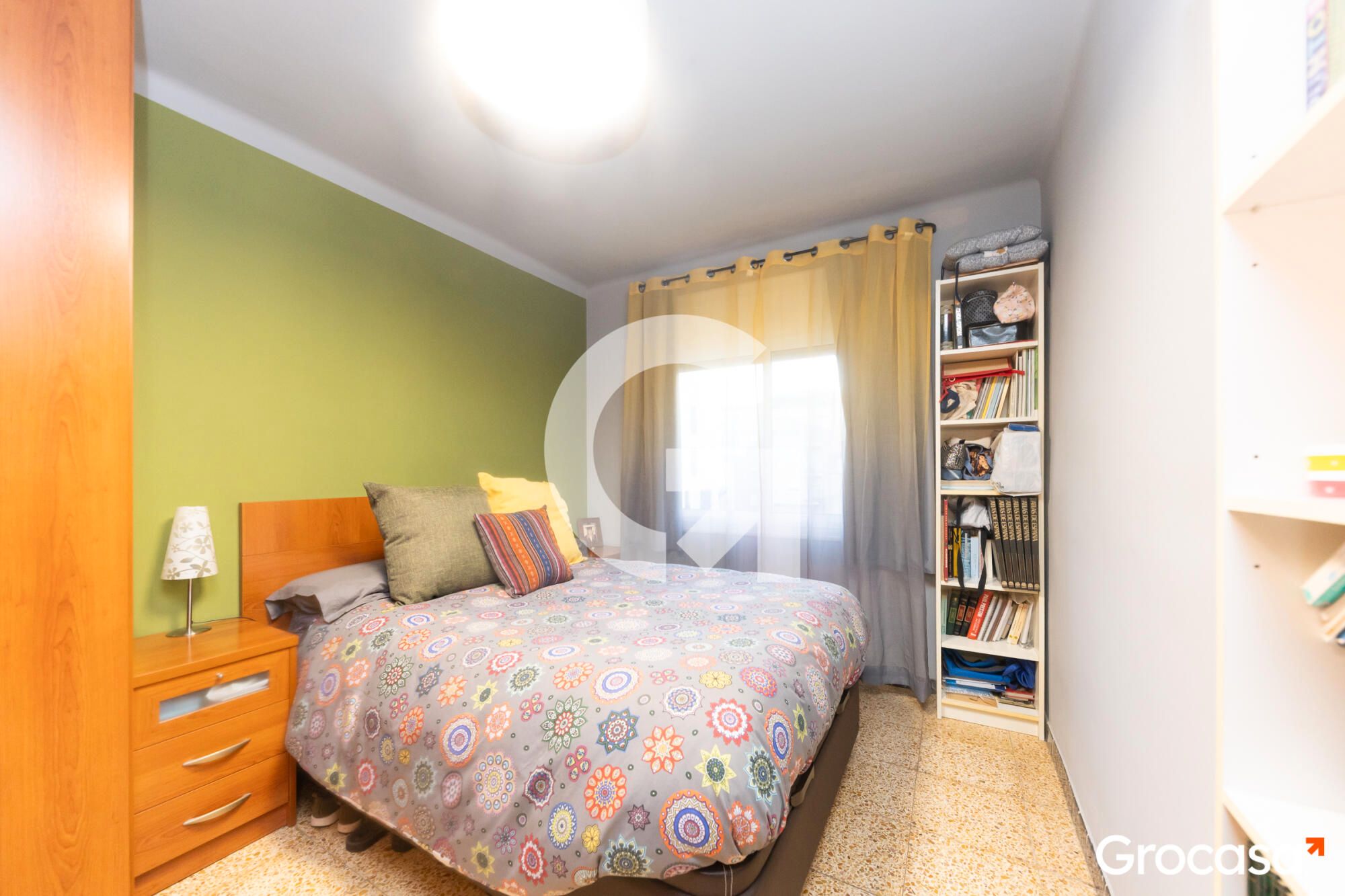 Bedroom of Flat for sale in  Barcelona Capital  with Air Conditioner and Balcony