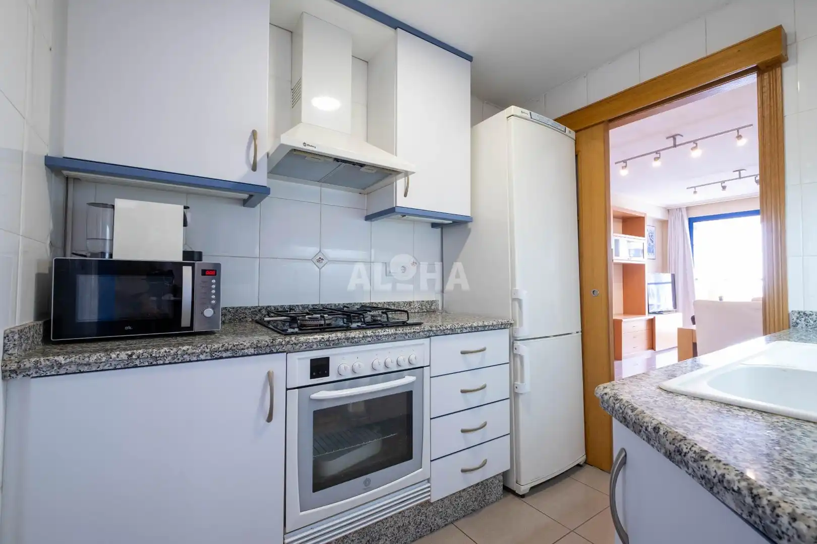 Kitchen of Apartments for rent in Alboraya  with Air Conditioner, Heating and Private garden