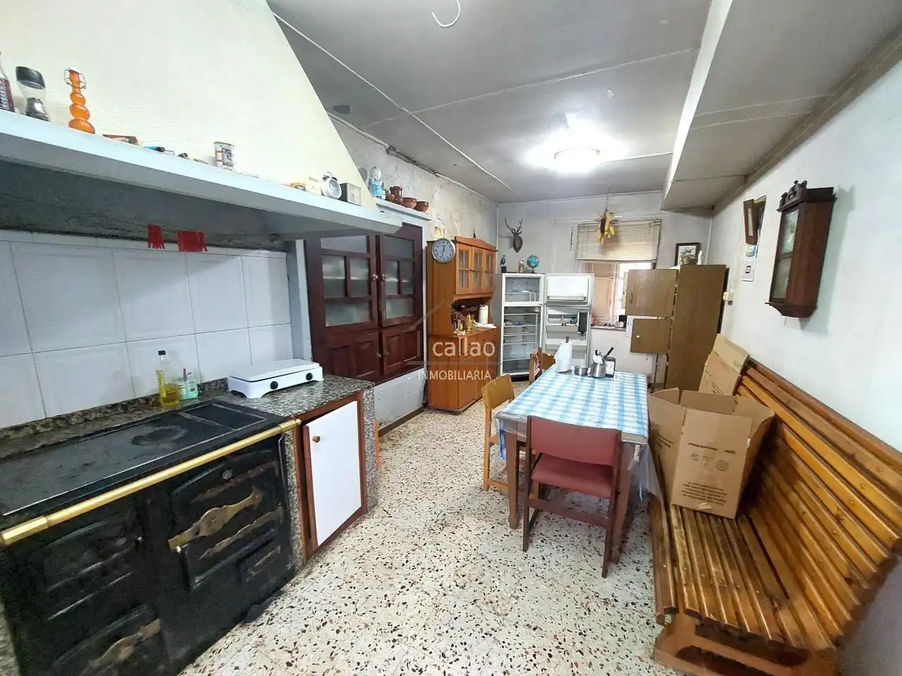 Cocina de Casa o chalet en venta en Cerdido con Jardín privado, Parquet y Amueblado