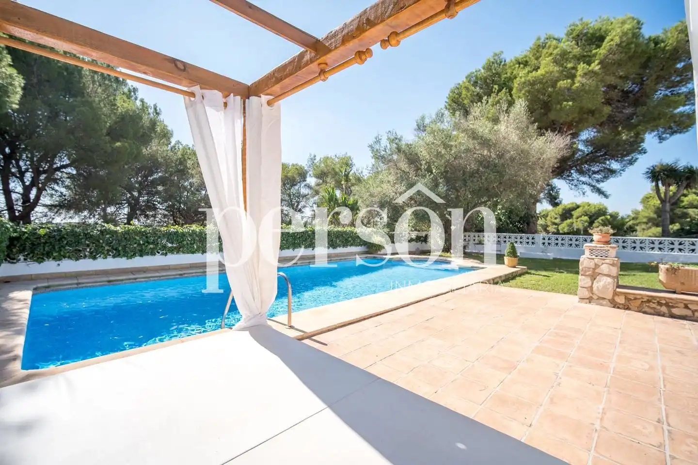 Garden of Houses for sale in Jávea / Xàbia  with Air Conditioner, Heating and Private garden