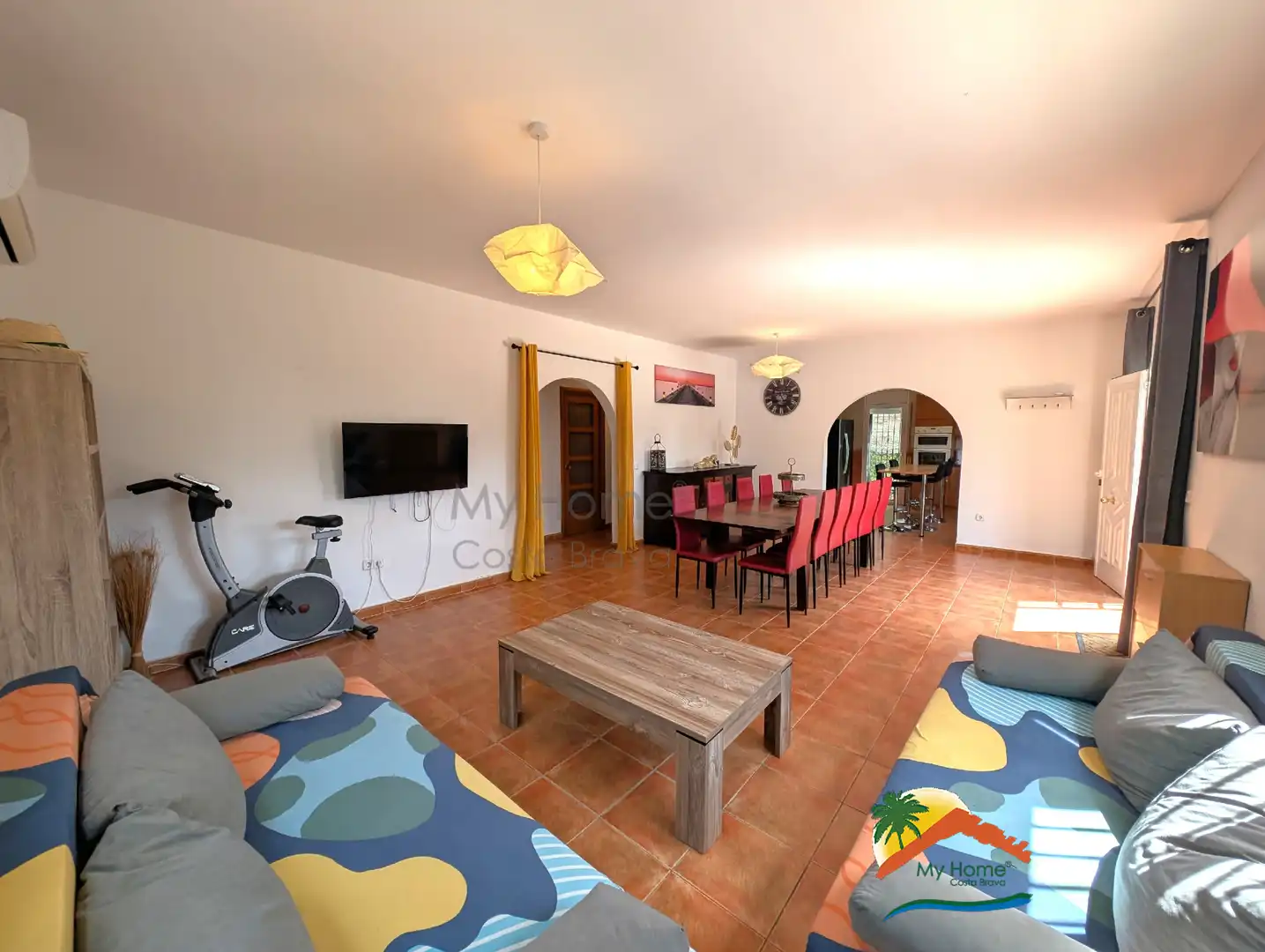 Casa amb piscina en venda a Aiguaviva Parc, imagen 6