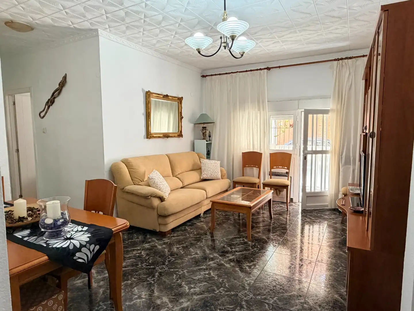 Sala de estar de Piso en venta en Cartagena con Balcón