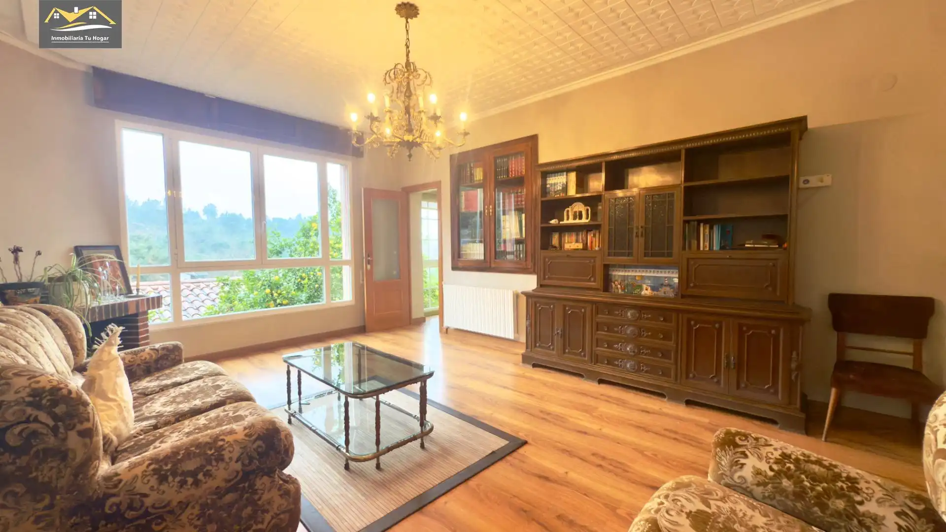 Living room of Houses for sale in Ourense Capital   with Private garden, Terrace and Storage room