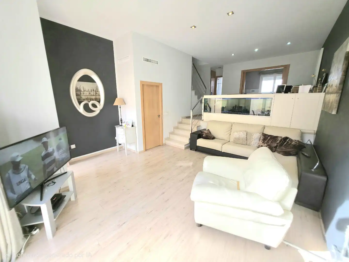 Sala de estar de Dúplex en venta en Ondara con Aire acondicionado, Calefacción y Jardín privado