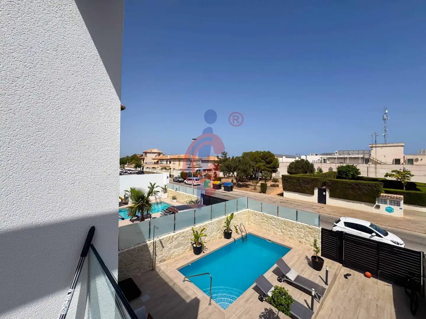 Piscina de Casa o xalet en venda en Orihuela amb Aire condicionat, Terrassa i Piscina