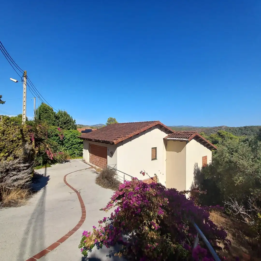 Exterior view of Houses for sale in Olivella  with Private garden and Terrace