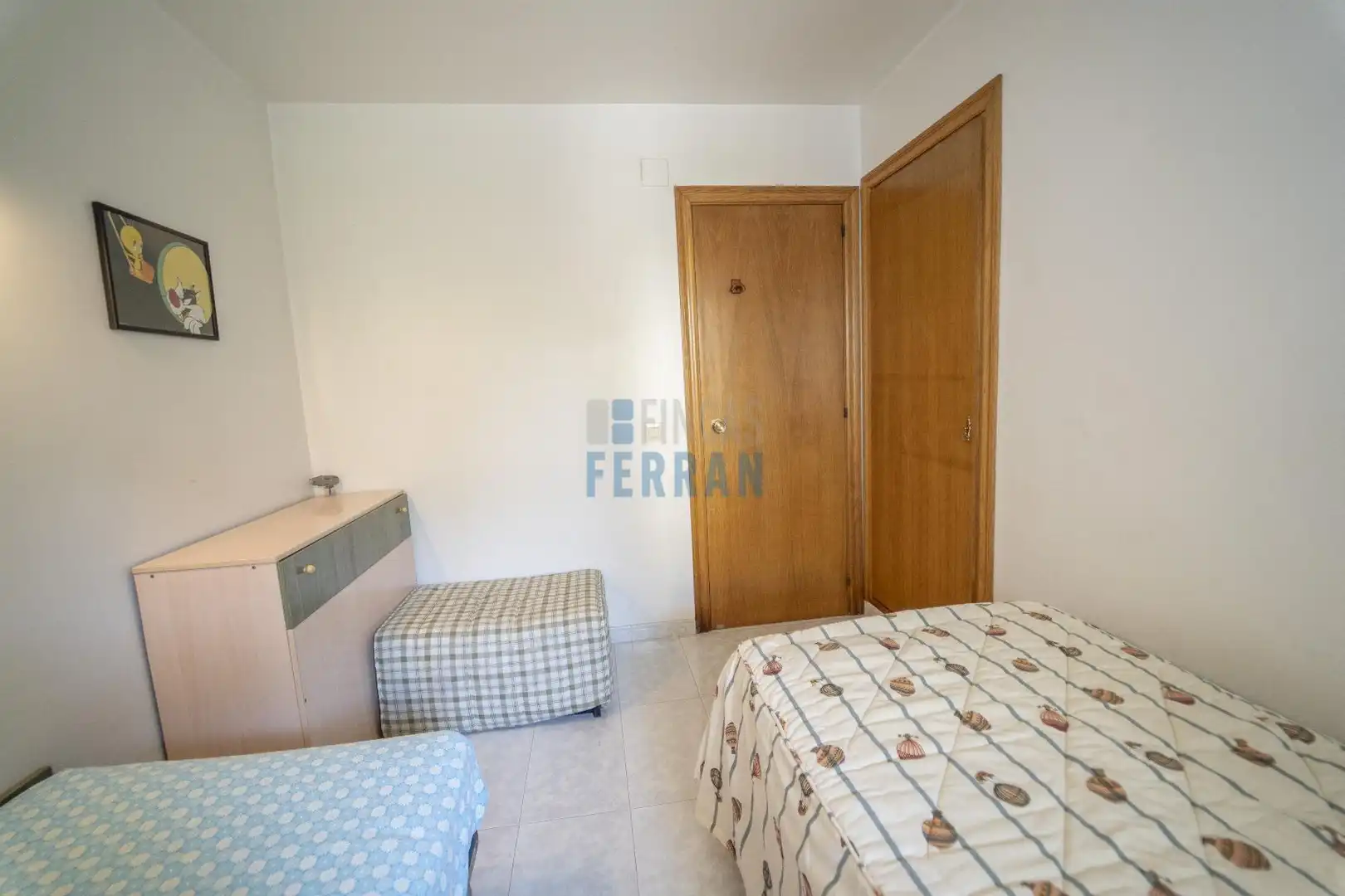 Bedroom of Apartments for sale in El Vendrell  with Air Conditioner, Terrace and Furnished