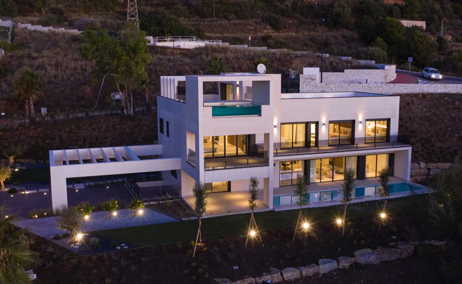 Vista exterior de Casa o chalet en venta en Torremolinos con Terraza