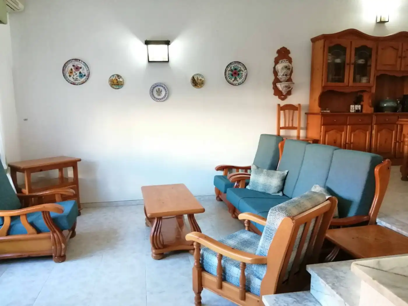 Sala de estar de Casa o chalet en venta en Cartagena con Aire acondicionado, Jardín privado y Terraza