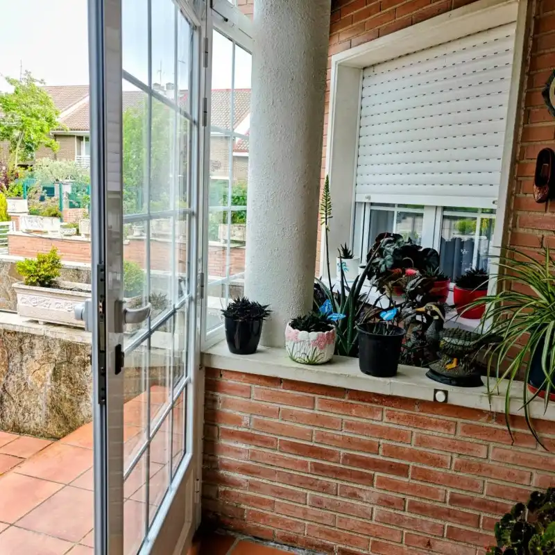 Balcony of Houses for sale in Los Molinos  with Heating, Private garden and Storage room