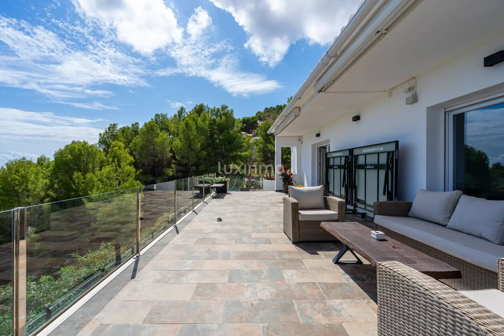 Terrasse von Haus oder Chalet zum Verkauf in Calpe / Calp mit Klimaanlage, Heizung und Terrasse