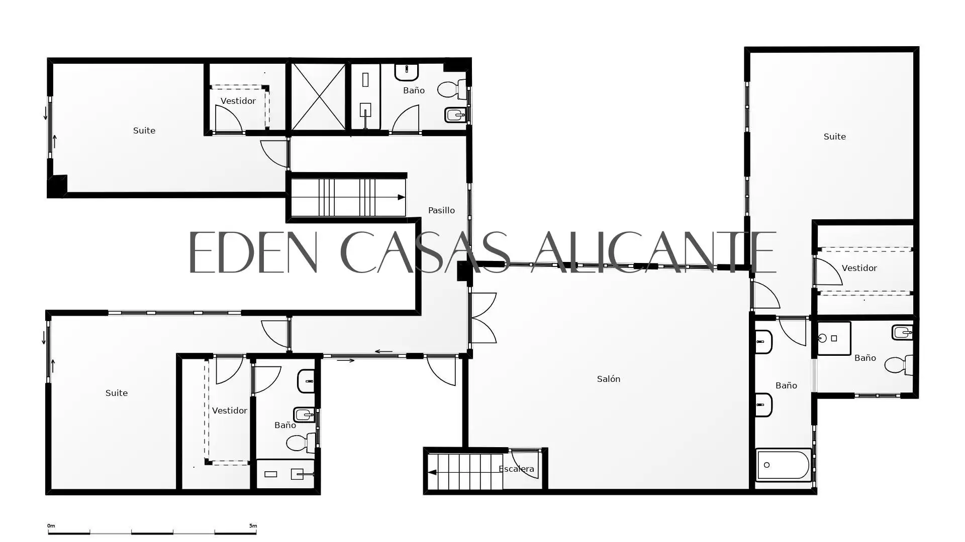 Casa adosada en venda en San Vicente del Raspeig / Sant Vicent del Raspeig amb Aire condicionat, Jardí privat i Parquet