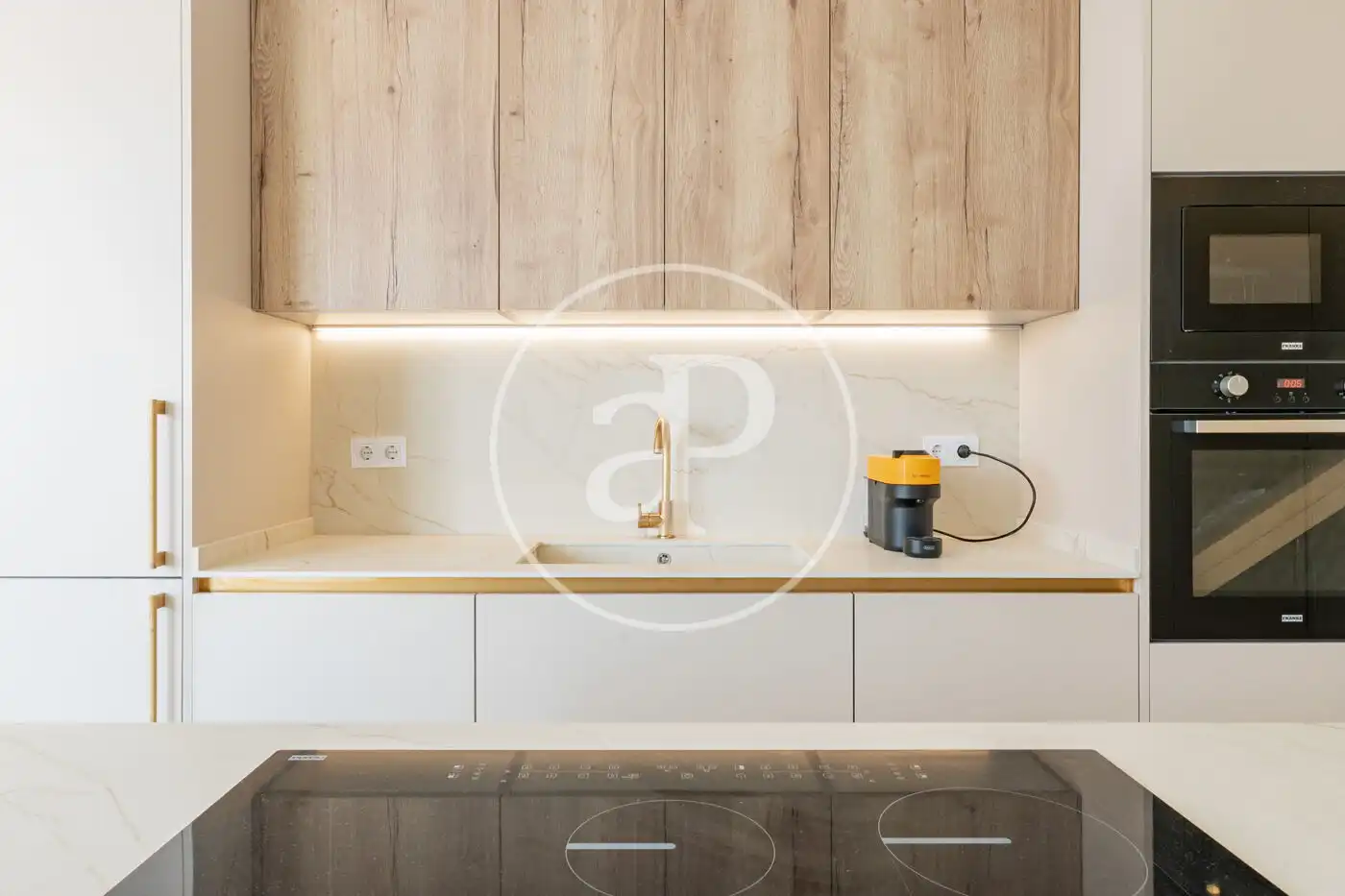 Kitchen of Flat for sale in Madrid  with Air Conditioner, Heating and Terrace