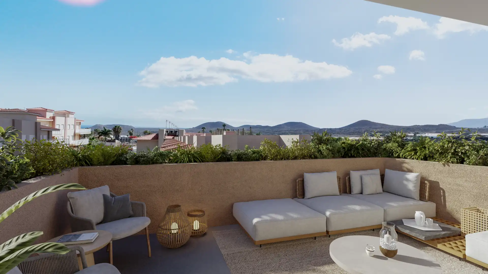 Terrace of Flat for sale in San Miguel de Abona  with Private garden, Terrace and Oven