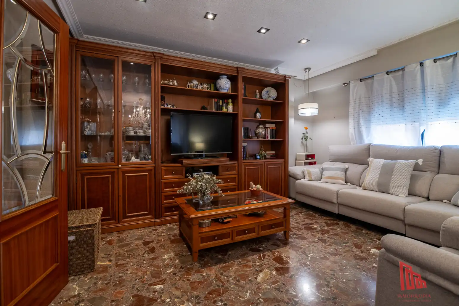 Sala d'estar de Pis en venda en Catarroja amb Aire condicionat, Calefacció i Jardí privat