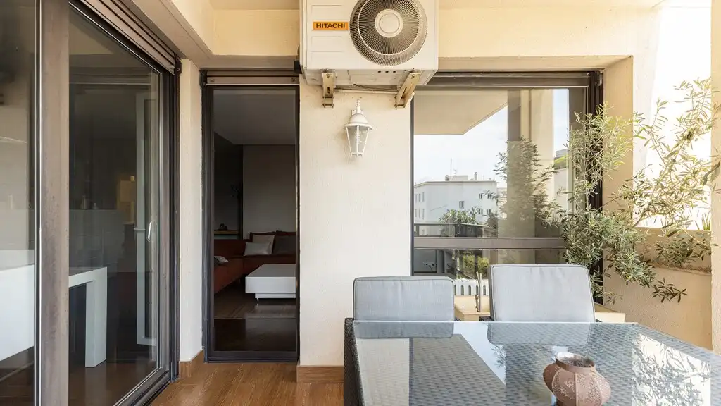 Terraza de Apartamento en venta en Barcelona con Aire acondicionado, Parquet y Terraza