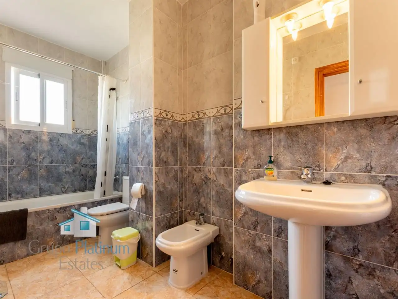 Baño de Casa adosada en venta en Pulpí con Aire acondicionado, Jardín privado y Trastero