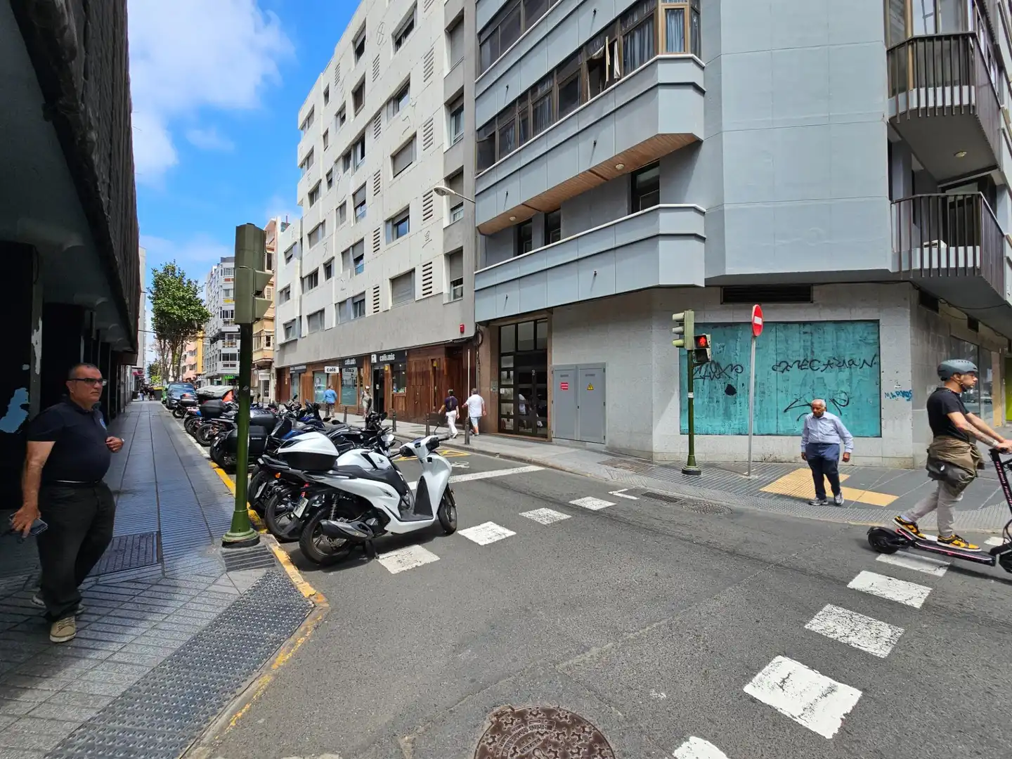 Vista exterior de Piso de alquiler en Las Palmas de Gran Canaria con Aire acondicionado, Parquet y Balcón