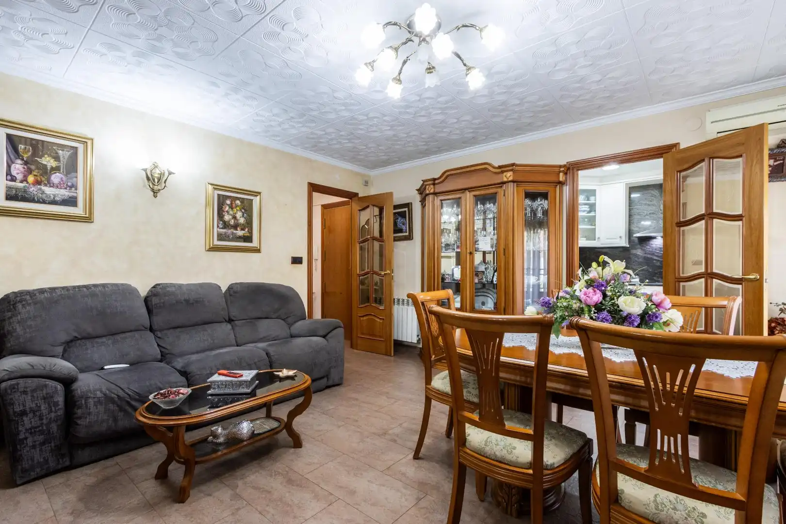 Comedor de Casa o chalet en venta en Sabadell con Aire acondicionado, Calefacción y Terraza