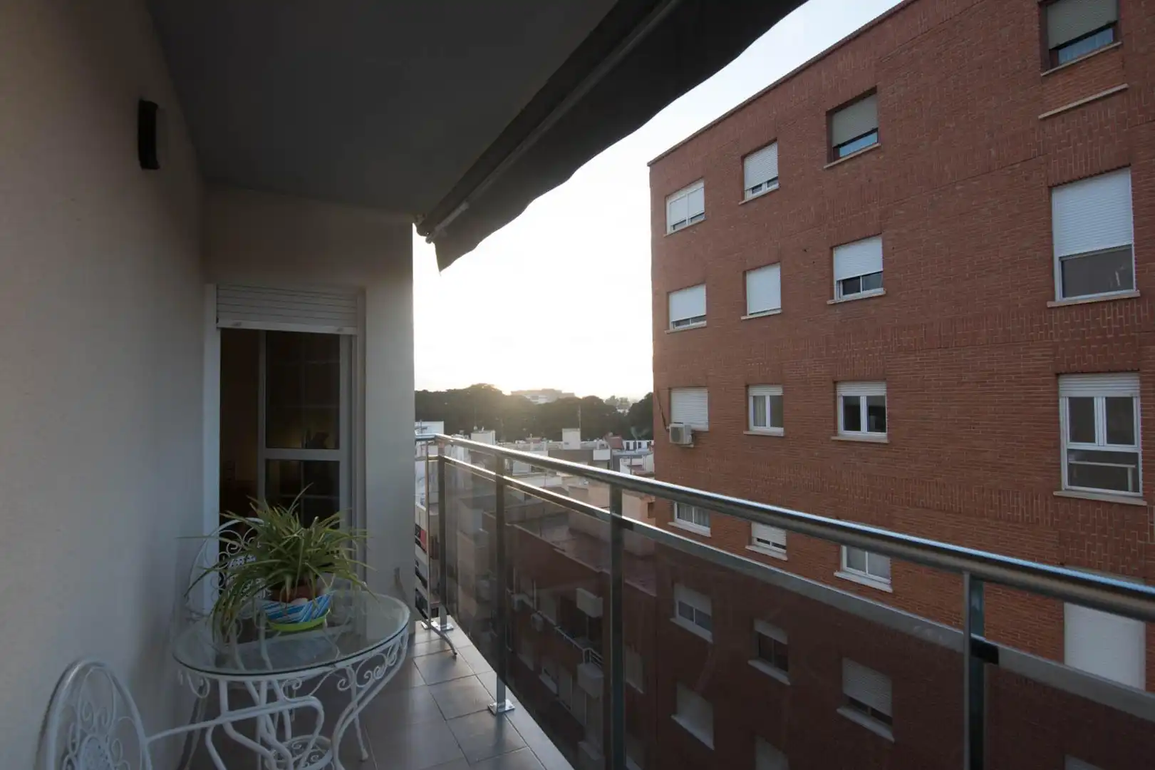 Terrasse von Wohnung zur Miete in Murcia mit Heizung, Parkett und Terrasse