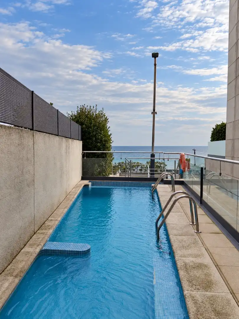 Swimming pool of Flat for sale in Playa Ostende