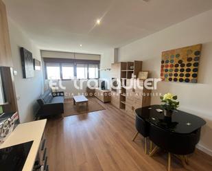 Living room of Flat to rent in  Madrid Capital  with Air Conditioner, Terrace and Swimming Pool