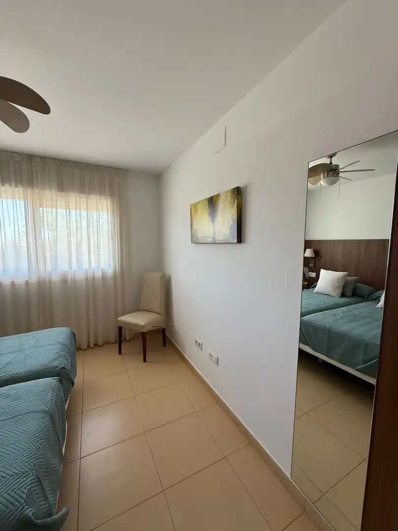 Dormitori de Apartament de lloguer en Torre-Pacheco amb Aire condicionat, Calefacció i Terrassa