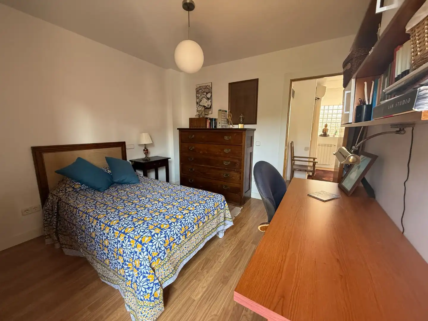 Dormitori de Casa o xalet en venda en Villalbilla amb Aire condicionat, Terrassa i Piscina