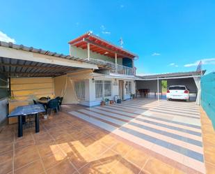 Exterior view of House or chalet for sale in Benicull de Xúquer  with Air Conditioner, Private garden and Terrace