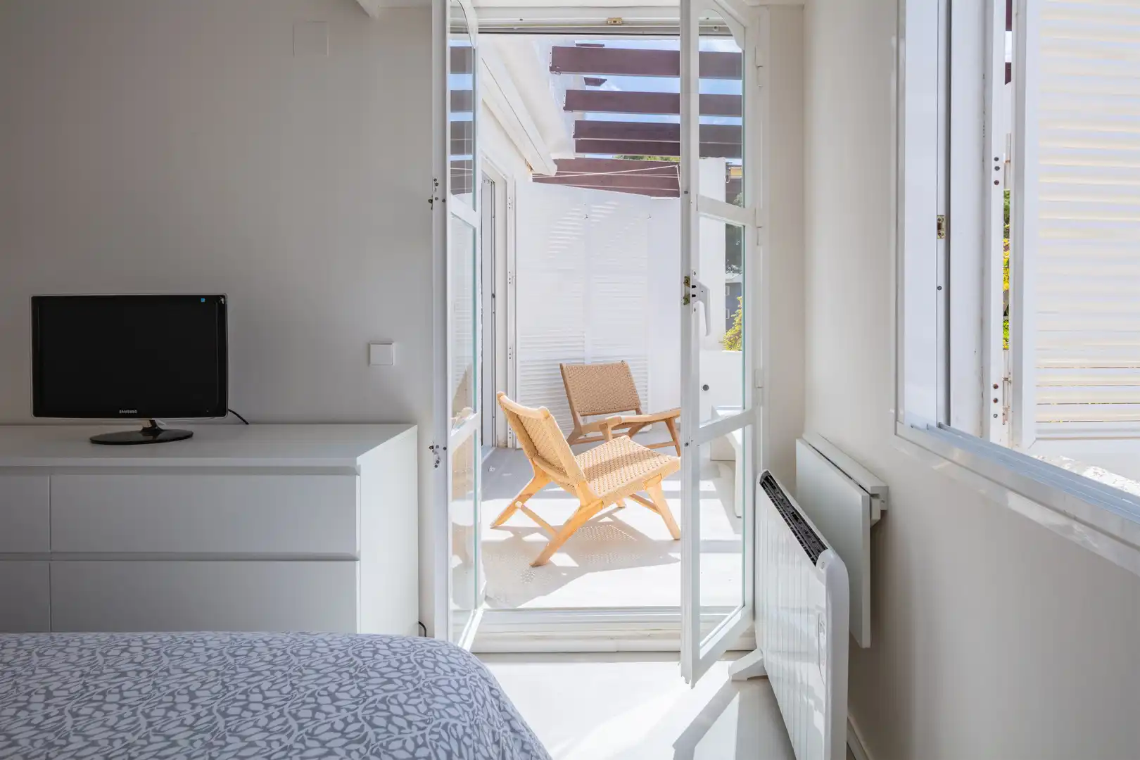 Balcony of Apartments for sale in Jávea / Xàbia  with Air Conditioner, Swimming Pool and Community pool