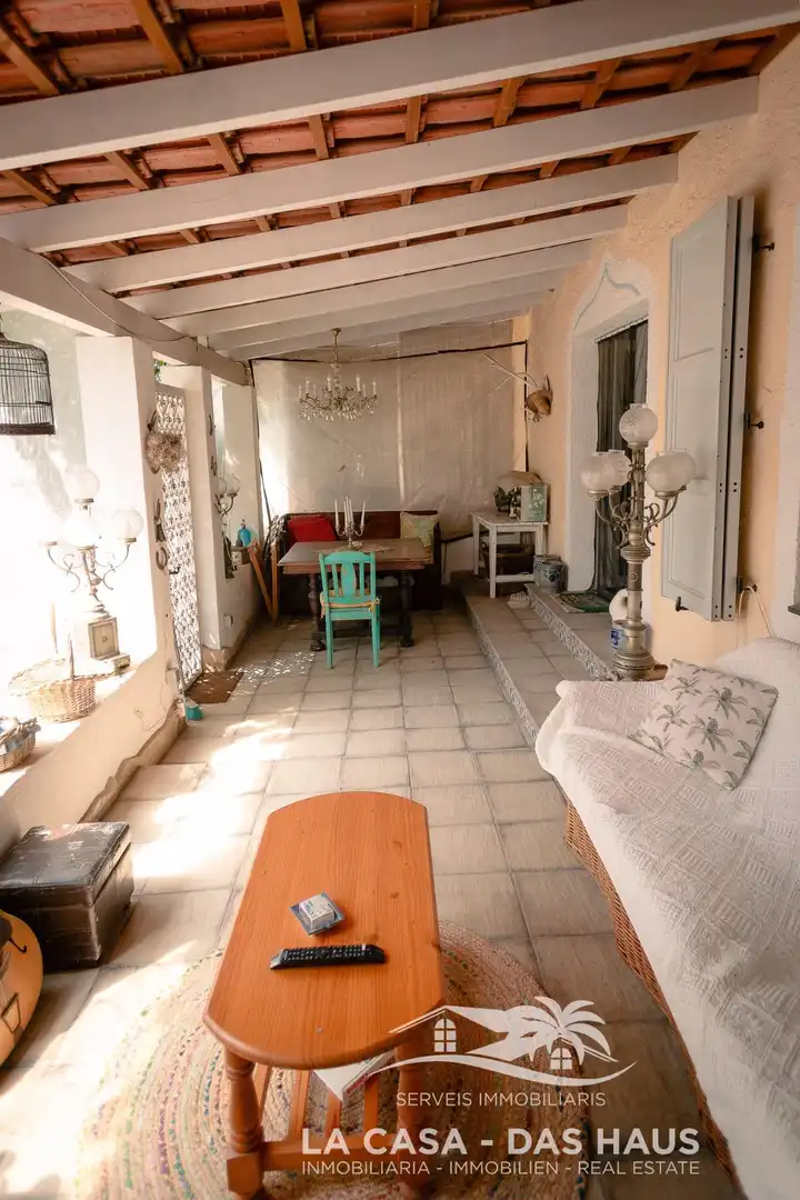 Terraza de Finca rústica en venta en Maçanet de la Selva