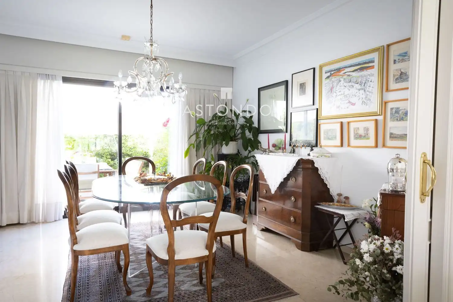Dining room of Houses for sale in Madrid  with Air Conditioner, Heating and Terrace