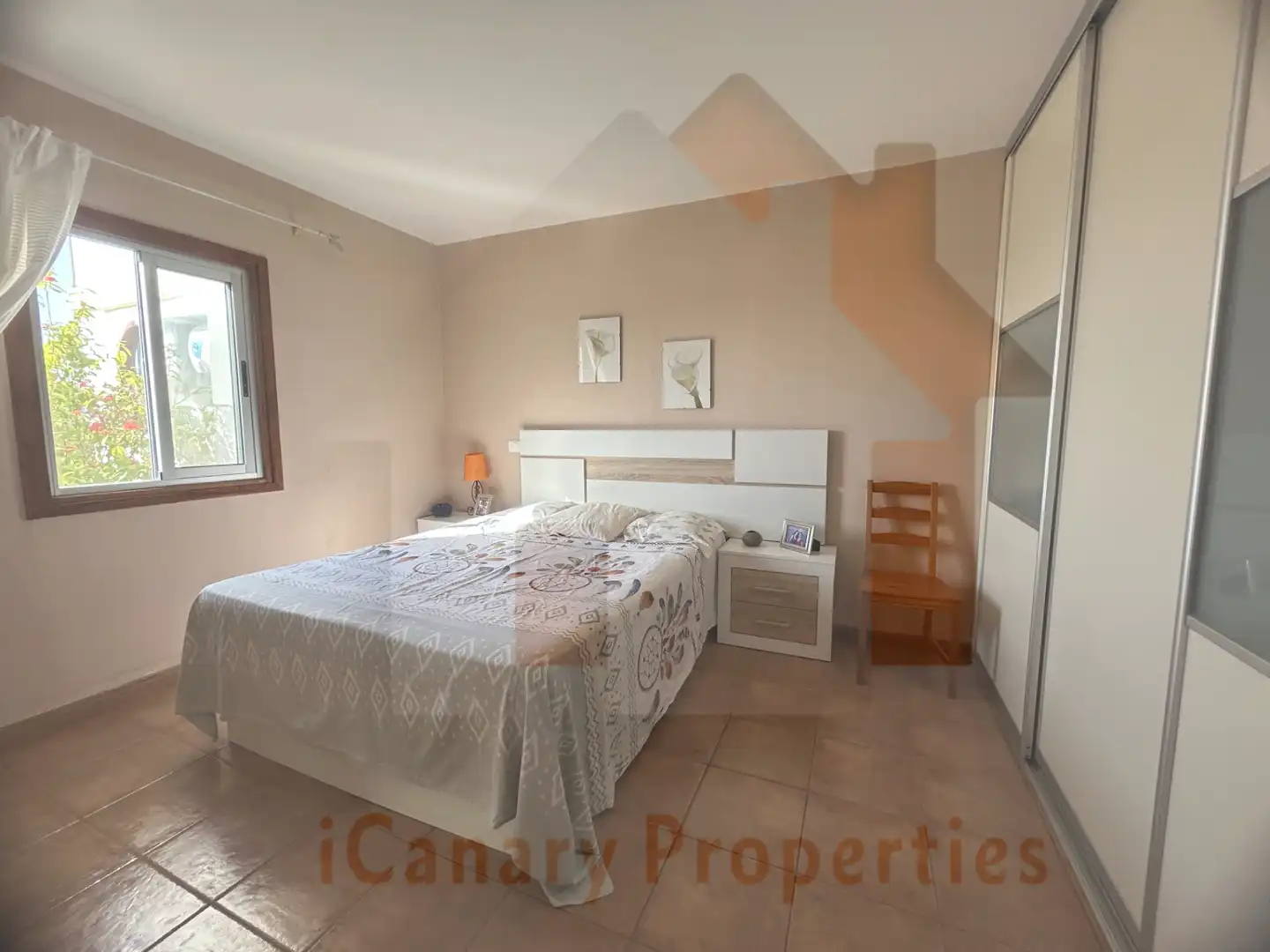 Schlafzimmer von Wohnungen zur Miete in San Bartolomé de Tirajana mit Klimaanlage, Terrasse und Möbliert